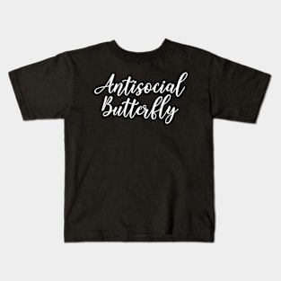 Antisocial Butterfly Kids T-Shirt